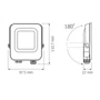 Kép 7/7 - Videx F3e 10w  1000lm  5000K  AC/DC 12-48 V LED reflektor