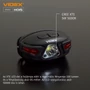 Kép 4/10 - Videx LED Fejlámpa  natúrfehér újratölthető akkumulátorral H015