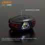 Kép 5/10 - Videx LED Fejlámpa  natúrfehér újratölthető akkumulátorral H015