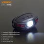 Kép 8/10 - Videx LED Fejlámpa  natúrfehér újratölthető akkumulátorral H015
