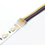 Kép 3/4 - SMD LED Szalag átlátszó betápcsatlakozó 12 mm 6 pin szalag+vezeték