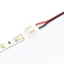 Kép 2/4 - SMD LED Szalag átlátszó betápcsatlakozó 8 mm 2 pin szalag+vezeték