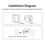 Kép 6/6 - MiBoxer Smart Switch (WiFi+2,4GHz) - Tuya