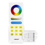 Kép 1/2 - MiBoxer 3in1 RGB/RGBW/RGB+CCT Smart LED Vezérlő DC12-24V 15A Fehér Touch Távirányítóval és Fali Tartóval