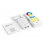 Kép 2/2 - MiBoxer 3in1 RGB/RGBW/RGB+CCT Smart LED Vezérlő DC12-24V 15A Fehér Touch Távirányítóval és Fali Tartóval