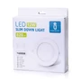 Kép 4/5 - 12W Ultra vékony süllyeszthető kerek LED panel 6000K hideg fehér
