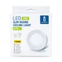 Kép 5/5 - 9W Falon kívüli kerek LED panel 3000K meleg fehér