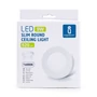 Kép 5/5 - 9W Falon kívüli kerek LED panel 6000K hideg fehér
