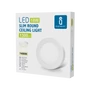 Kép 4/10 - 18W Falon kívüli kerek LED panel 4000K természetes fehér