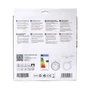 Kép 6/10 - 18W Falon kívüli kerek LED panel 6000K hideg fehér