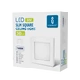 Kép 4/7 - 6W Falon kívüli négyzet LED panel 6000K hideg fehér