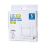Kép 4/8 - 9W Falon kívüli négyzet LED panel 6000K hideg fehér