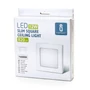 Kép 4/10 - 12W Falon kívüli négyzet LED panel 6000K hideg fehér