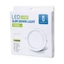 Kép 4/5 - 24W Ultra vékony Süllyeszthető kerek LED panel 4000K természetes fehér