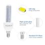 Kép 4/8 - E14 6W LED égő 6500K hideg fehér B5 T3 U2