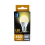 Kép 1/3 - E27 6W LED kisgömb égő 3000K meleg fehér G45