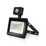 Kép 2/9 - 50W Fekete házas Slim Mozgásérzékelős LED reflektor természetes fehér 4500lm