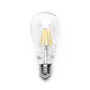 Kép 5/8 - E27 8W LED filament égő 6500K hideg fehér átlátszó ST64