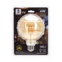 Kép 1/7 - 4W E27 LED filament gömb égő 2200K borostyán 95mm G125