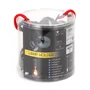 Kép 1/9 - Gyöngyház Fekete Függeszték 2x0,75mm 1m-es E27 Foglalattal