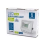 Kép 1/8 - 20W Fehér házas Slim LED reflektor 6400K hideg fehér