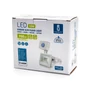 Kép 1/8 - 10W Fehér Házas Slim LED reflektor 6400K hideg fehér IP 65 900lm