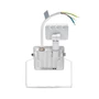 Kép 5/8 - 10W Fehér Házas Slim LED reflektor 6400K hideg fehér IP 65 900lm