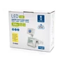 Kép 2/8 - 10W Fehér házas Slim LED reflektor 4000K természetes fehér