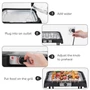 Kép 4/6 - 2000W Elktromos grill állvánnyal