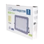 Kép 2/10 - 100W Szürke házas Slim LED Reflektor természetes fehér 9000lm