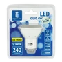 Kép 9/13 - 8W GU10 LED spot égő hideg fehér 6400K