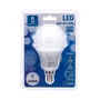 Kép 5/6 - E14 6W LED körte égő hideg fehér 6400K A60 tejüveg opál