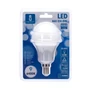 Kép 5/6 - E14 8W LED körte égő hideg fehér 6400K A60 tejüveg opál