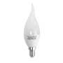 Kép 1/6 - E14 4W LED gyertya égő meleg fehér 3000K C37 tejüveg opál