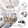 Kép 2/6 - E14 6W LED körte égő hideg fehér 6400K A60 tejüveg opál