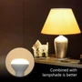 Kép 9/11 - E27 12W LED gomba égő meleg fehér 3000K R80 tejüveg opál