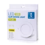 Kép 4/5 - 16W Süllyeszthető Kerek LED Panel Meleg Fehér 1130lm