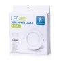 Kép 4/4 - 16W Süllyeszthető Kerek LED Panel Hideg Fehér 1230lm