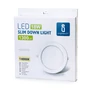 Kép 4/6 - 18W Süllyeszthető Kerek LED Panel Természetes Fehér 1300lm