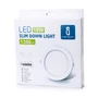 Kép 4/5 - 18W Süllyeszthető Kerek LED Panel Hideg Fehér 1380lm