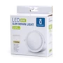 Kép 7/9 - 6W Süllyeszthető Kerek LED Panel Természetes Fehér 335lm
