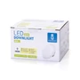 Kép 4/5 - 10W Süllyeszthető Kerek LED Panel Természetes Fehér 850lm