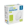 Kép 4/4 - 15W Süllyeszthető Kerek LED Panel Hideg Fehér 1300lm
