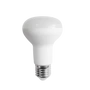 Kép 1/6 - E27 9W LED gomba égő meleg fehér 3000K R63 tejüveg opál