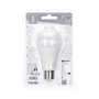 Kép 6/6 - E27 6W LED körte égő meleg fehér 3000K A60 tejüveg opál Sensing bulb