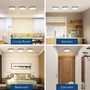Kép 11/12 - 18W Falon Kívüli Kerek LED Panel Meleg Fehér 1230lm