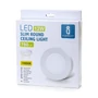 Kép 10/11 - 12W Falon Kívüli Kerek LED Panel Természetes Fehér 780lm
