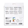 Kép 11/11 - 16W Falon Kívüli Kerek LED Panel Természetes Fehér 1180lm