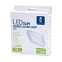 Kép 4/9 - 12W Falon Kívüli Négyzet LED Panel Természetes Fehér 780lm