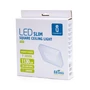 Kép 5/10 - 16W Falon Kívüli Négyzet LED Panel Meleg Fehér 1130lm